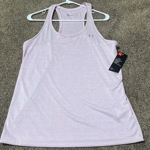 Under armour razorback tank top in size large